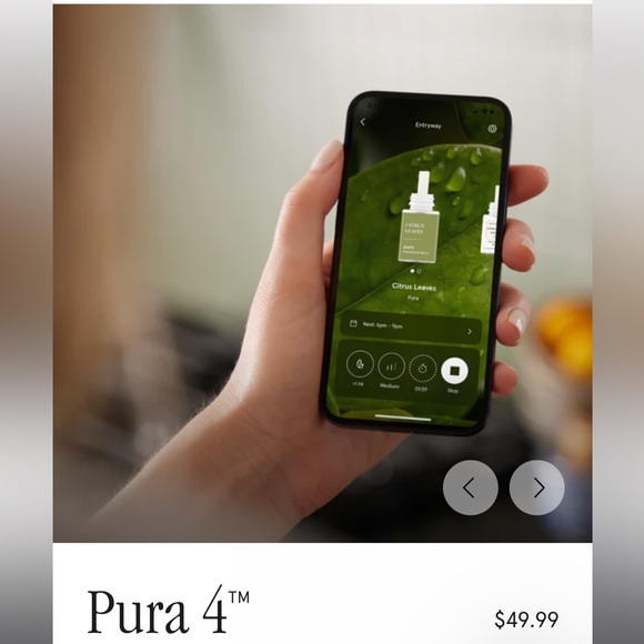 Pura 4 Smart Phone Scent Diffuser with “Anthropologie” scent included. - Picture 7 of 11